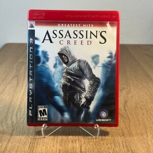 Ubisoft Assassins Creed PS3 Red Case Art Only Good Greatest Hits PlayStation